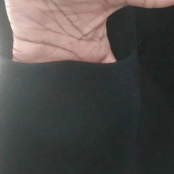 Eddie Bauer Black Cashmere/Wool Coat. Size - Picture 8 of 8